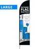 Outdoor Flag, alu pole, Large #1