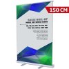 Basic Roll-up, single sided, 150 cm, alu #1