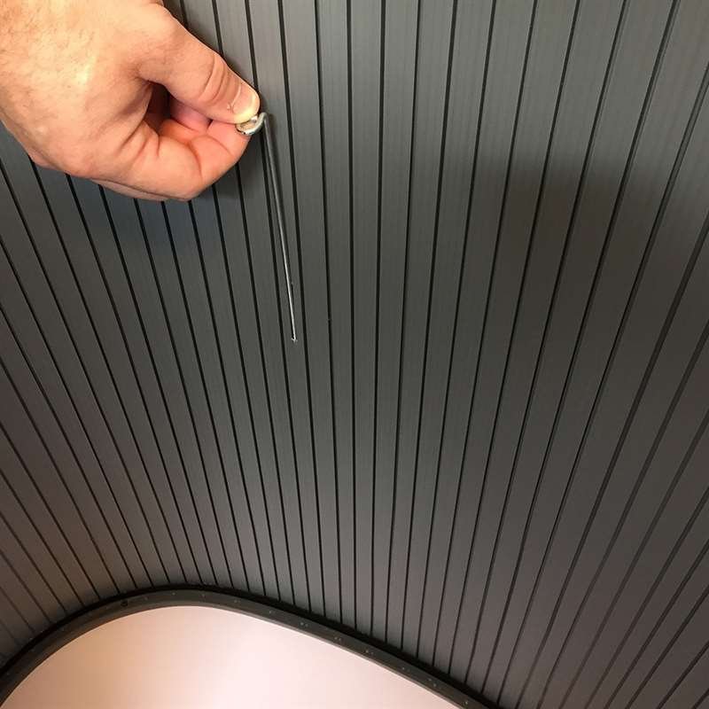 Panel Counter Curved, with black/white plates and 2 bags #3