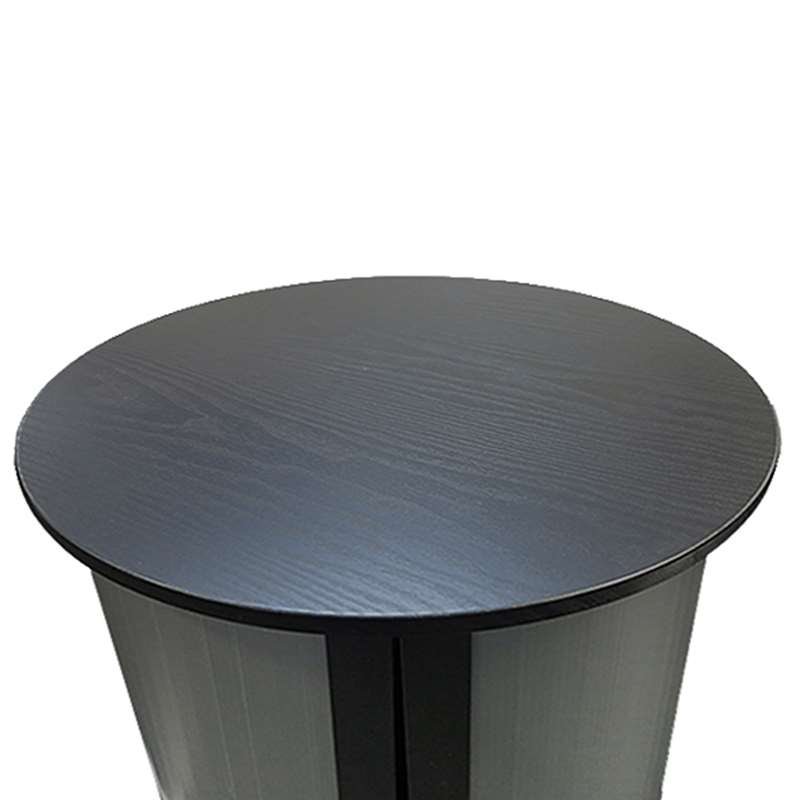 Black Top/Bottom plates for Panelcounter - Circle #1