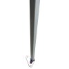 Event Tent Lux, 3 x 3 m, alu/silver poles, black top #4