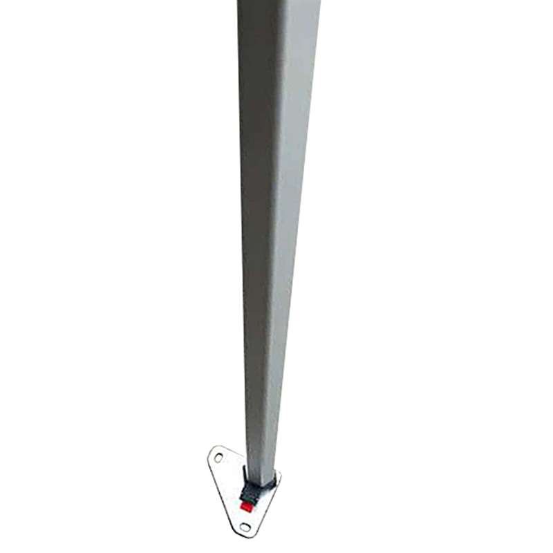 Event Tent Lux, 3 x 3 m, alu/silver poles, black top #4