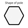 Event Tent Lux, 3 x 3 m, alu/silver poles, black top #5