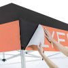 Event Tent Lux, 3 x 3 m, alu/silver poles, black top #9