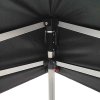 Event Tent Lux, 2 x 2 m, alu/silver poles, black top #7
