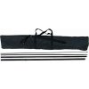 Outdoor Drop Flag, black pole, Small #2