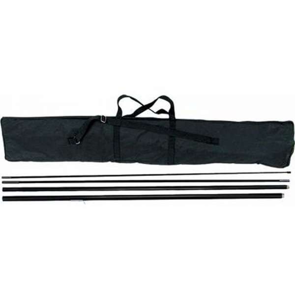 Outdoor Drop Flag, black pole, Small #2