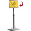 LED Adjustable Menuboard, A4 mitred #1
