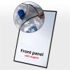 PET frontsheet w/magnet 53x73cm - Black Edge #1