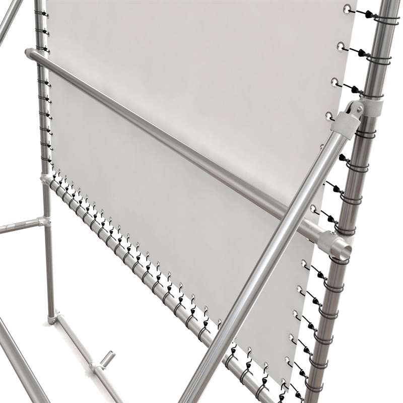 Free standing Banner Tube High stand, square frame (100x100cm) on high stand 300cm #6