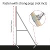 Free standing Banner Tube High stand, square frame (100x100cm) on high stand 300cm #3