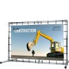 Banner Tube free standing square frame with legs 150 x 100 cm #1
