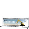 Banner Tube free standing square frame with legs 200 x 50 cm #1