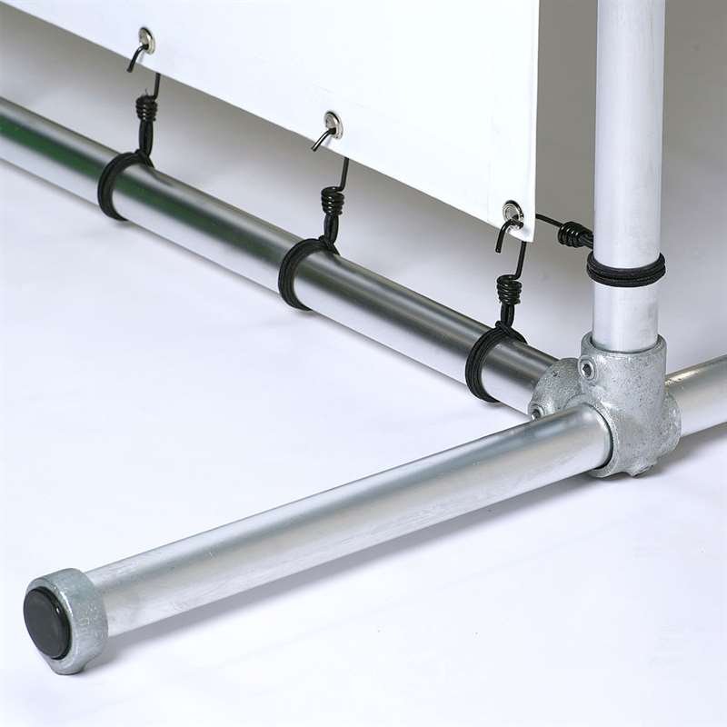 Banner Tube free standing square frame with legs 100 x 50 cm #6