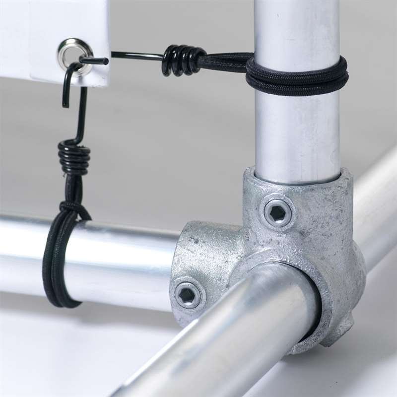 Banner Tube free standing square frame with legs 100 x 50 cm #5