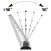 Outdoor Roll-up Waterbase,double sided, 85 cm, with telescopic pole #11