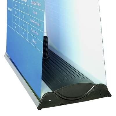 Outdoor Roll-up Waterbase,double sided, 85 cm, with telescopic pole #2