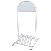 Bicycle Gotik Stand, white, pavement board bicycle stand #1