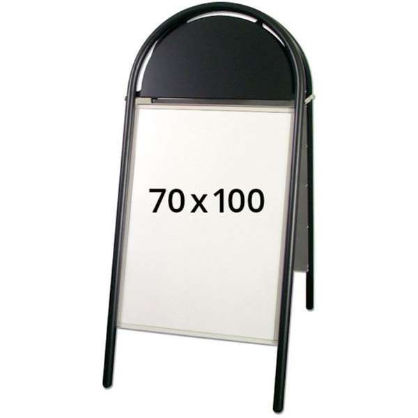 Expo Gotik Lux Pavement Board, black, 70 x 100 cm #1