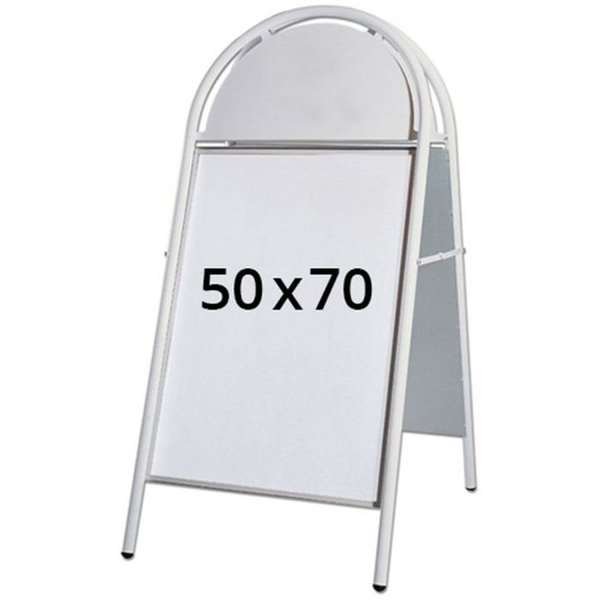 Expo Gotik Lux Pavement Board, white, 50 x 70 cm #1