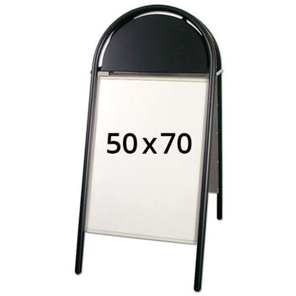 Expo Gotik Lux Pavement Board, black, 50 x 70 mm #1