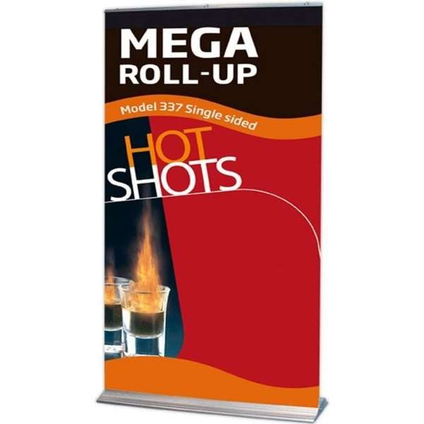 Mega Roll-up, single sided, 317 cm, alu #5