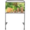 Estate Sign Standard, silver/steel, without panels #7