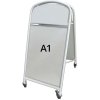 Ellipse Lux Pavement Board with wheels, white, A1 #1