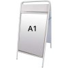 Expo Sign Pavement Board with logo plate, white, A1 #1