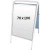 Expo Sign Pavement Board, white, 70 x 100 cm #1