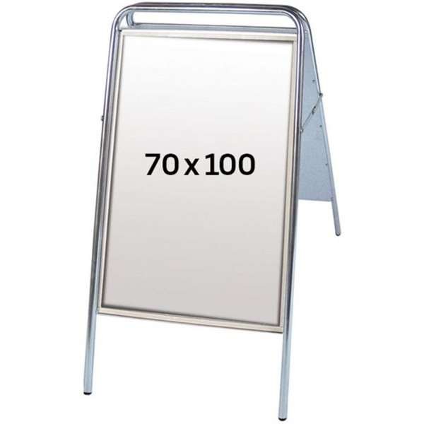 Expo Sign Pavement Board, silver, 70 x 100 cm #1