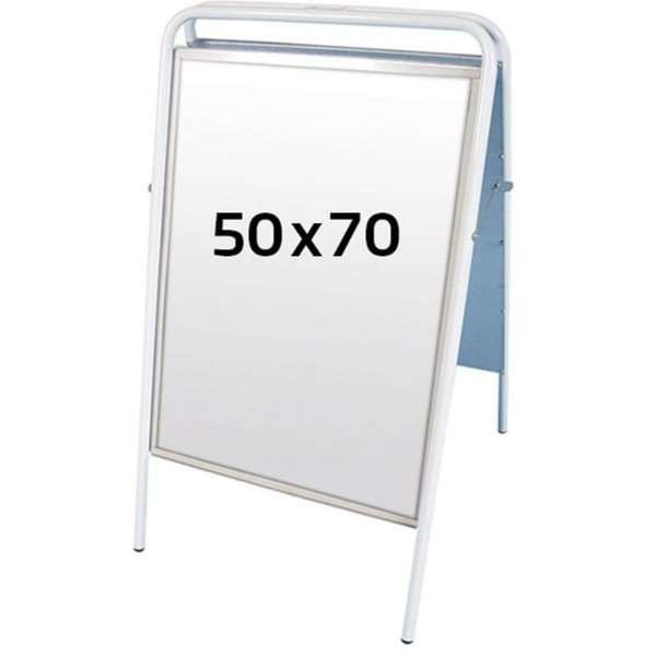 Expo Sign Pavement Board, white, 50 x 70 cm #1