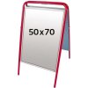 Expo Sign Pavement Board, red, 50 x 70 cm #1