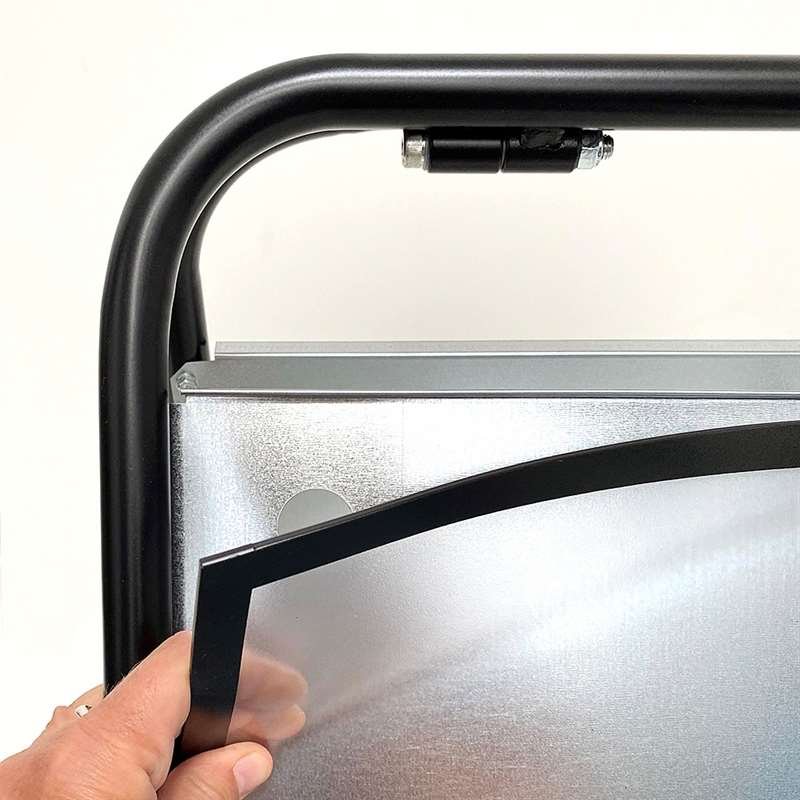 EXPO SIGN pavementboard A3 horizontal black with PET frontsheet #6