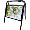 EXPO SIGN pavementboard A3 horizontal black with PET frontsheet #1