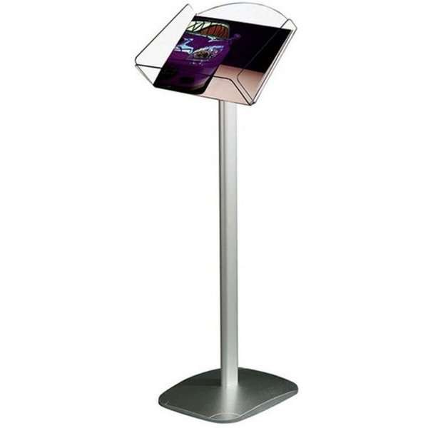 EXPO BROCHURE STAND A4 horizontal Alu #1