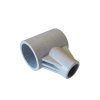 Grey plastic fitting for mounting of top pole on telescopic pole. Mega Outdoor Flag #1