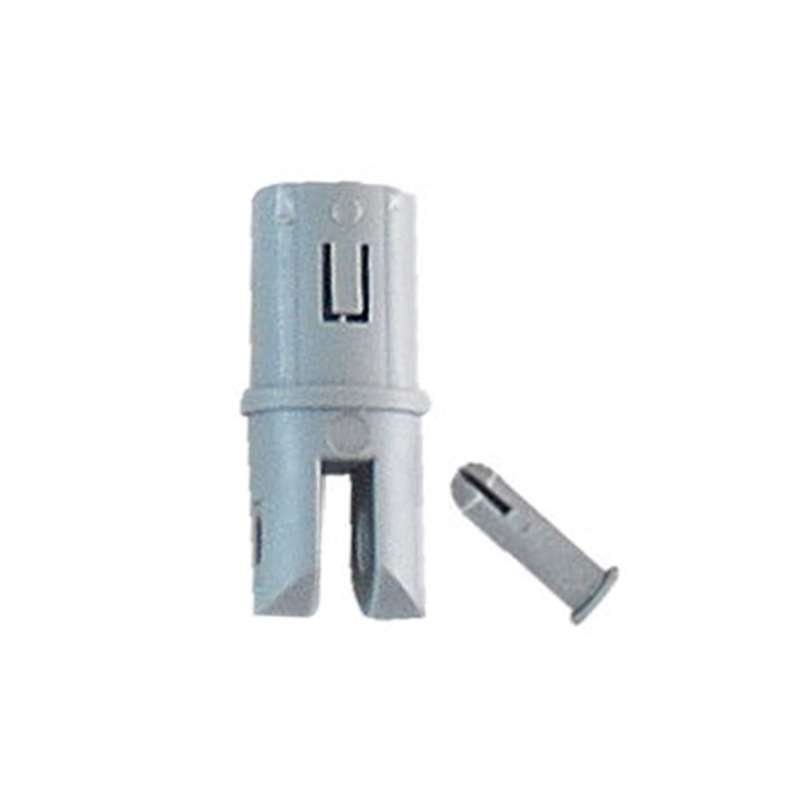 Grey plastic fitting for mounting of legs on Mega Outdoor Flag #1