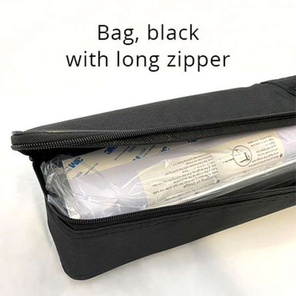 Business Roll-up, single sided, 85 cm, alu, in bag with long zipper #3