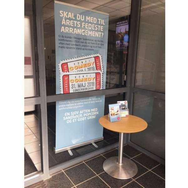 Classic Roll-up, single sided, 85 cm, alu #17