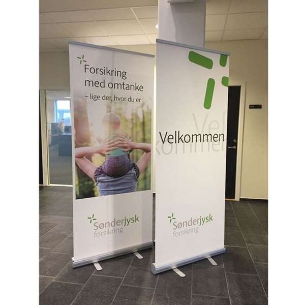 Classic Roll-up, single sided, 85 cm, alu #15
