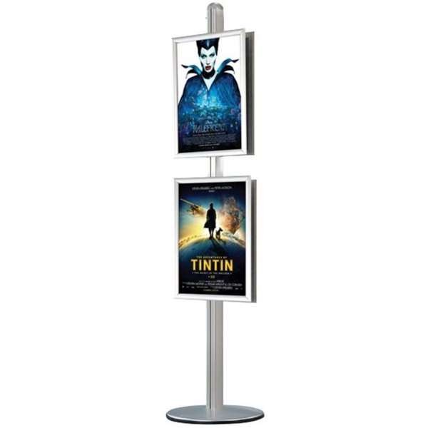 MULTISTAND 12 Double sided 25mm 4x 50x70 cm Alu #1