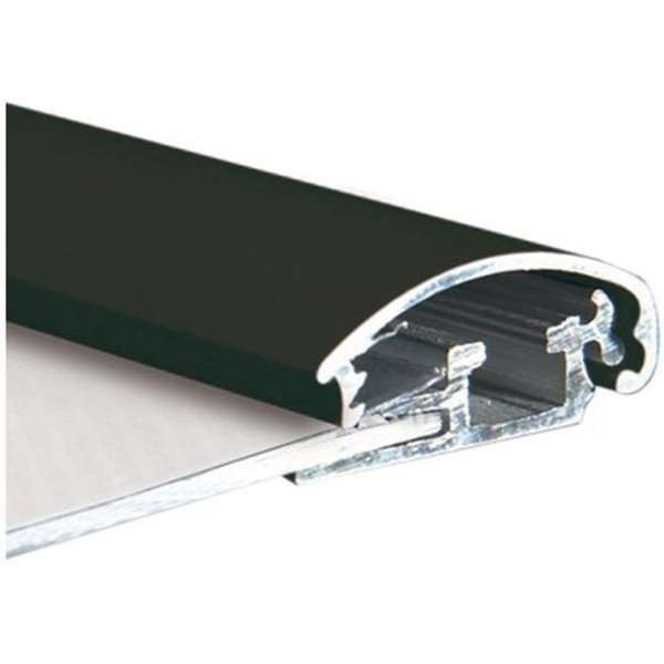 ALU SNAP PROFIL 25mm 3mtr - Black RAL 9005 #1