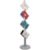 MULTISTAND 22 Double sided, 8 pcs. Tilted A4 Shelves #1