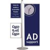 MULTISTAND 16  Double sided with 2 pcs. A2 Slide-in +50cm banner #1
