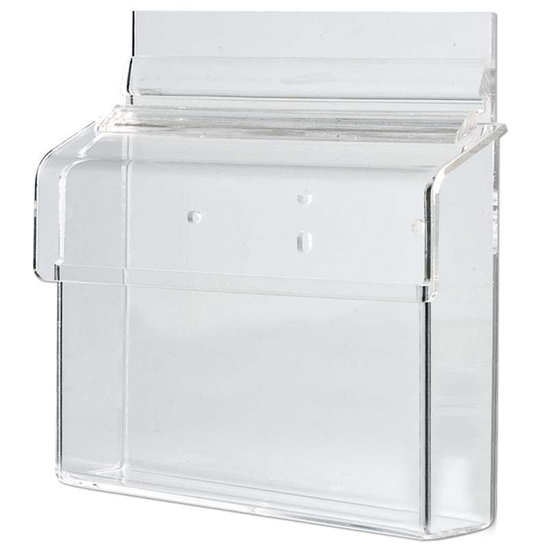 Acrylic Outdoor Brochure Box A6 - horizontal #1