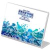 ACRYLIC L MENU HOLDER Horizontal A6 #1