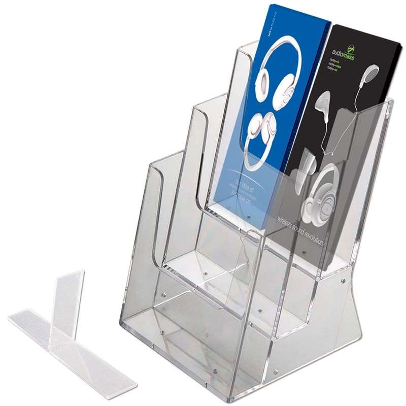 Acrylic T-separator for acrylic A4 holder #1