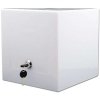 Tip Box Square, opal white acrylic #1