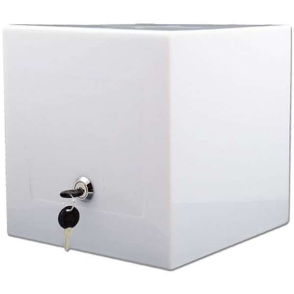 Tip Box Square, opal white acrylic #1